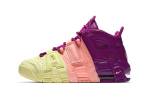 Nike Air More Uptempo Pink Purple & Yellow