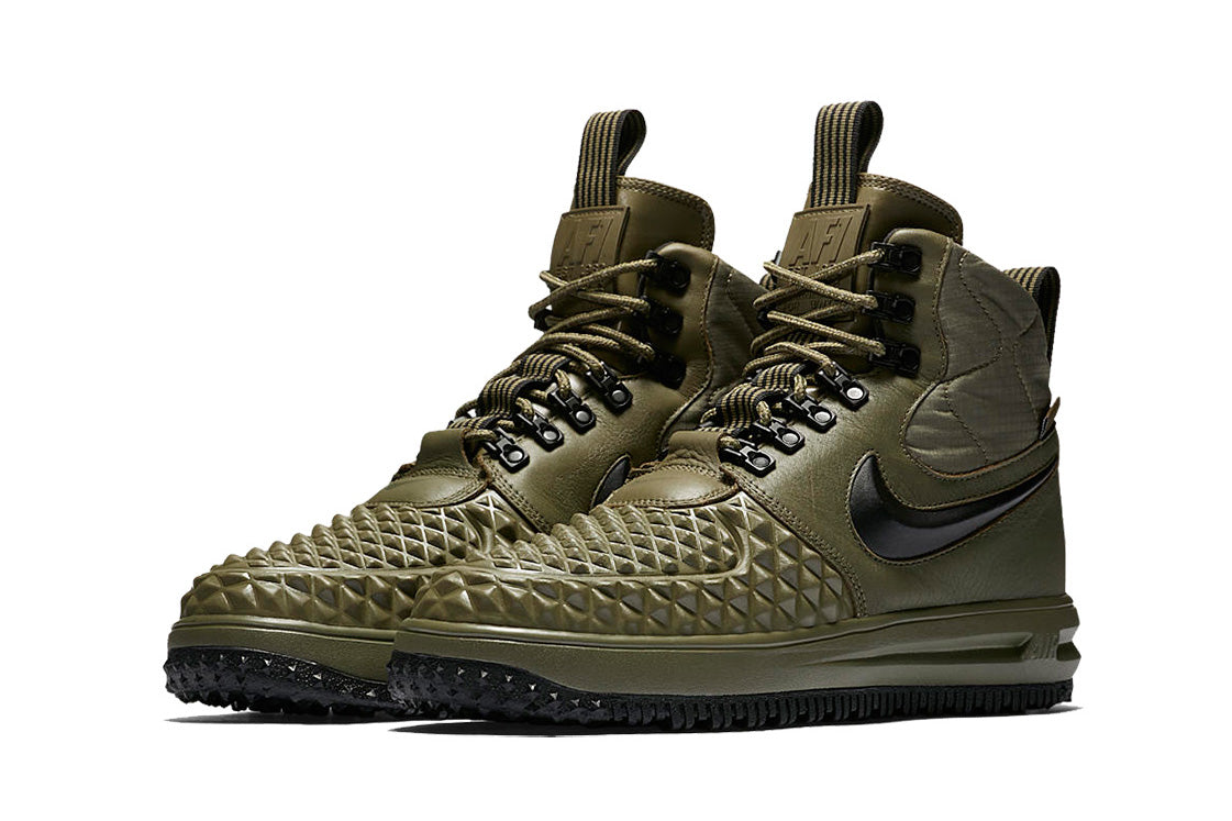 Nike Lunar Force 1 Duckboot Green - Waterproof