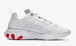 Nike React Element 55 White Red