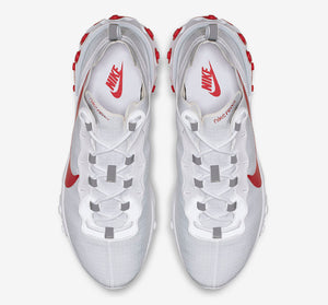 Nike React Element 55 White Red