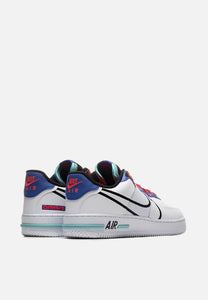 Nike Air Force 1 React White/Black/Blue