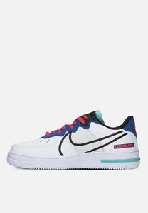 Nike Air Force 1 React White/Black/Blue