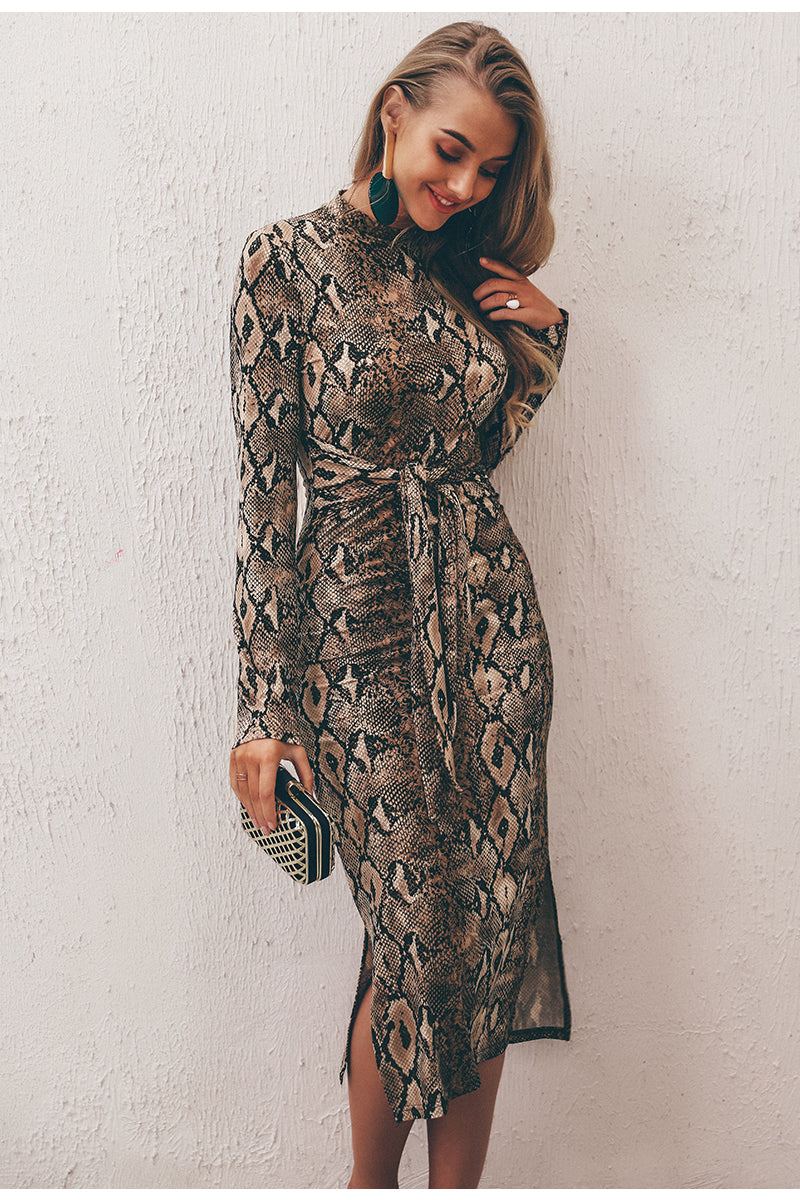 Fustan Simplee Leopard