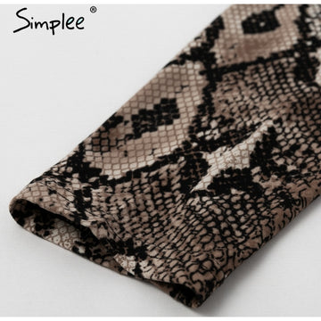 Fustan Simplee Leopard
