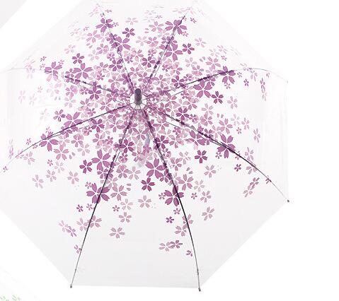 Ombrell transparente me Dekor