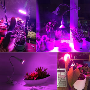 Drita e Rritjes te bimeve LED me spektër të plotë E27