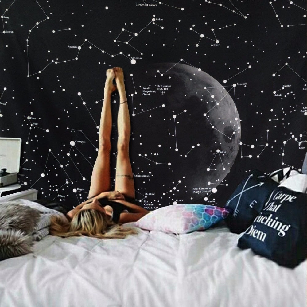 Mure të varura me Dekorimin GALAXY