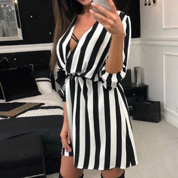 LASPERAL Fustan me mëngë te gjata