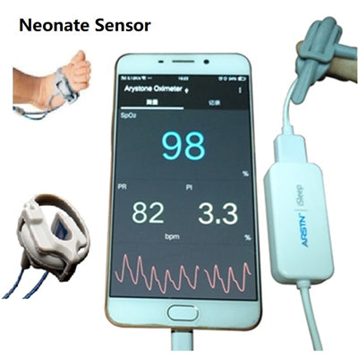 Oksimetri pulsi dhe Sensor per telefonat Android