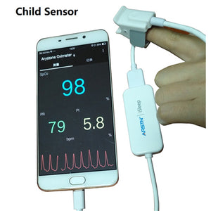 Oksimetri pulsi dhe Sensor per telefonat Android