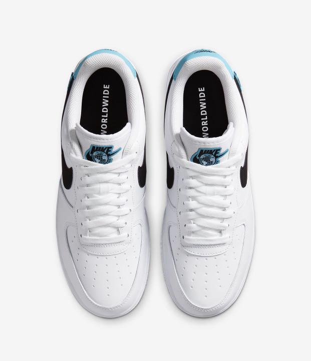Nike Air Force 1 Low Worldwide White Blue Fury