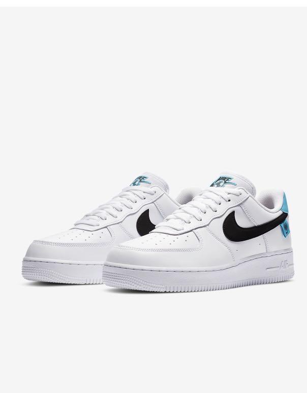 Nike Air Force 1 Low Worldwide White Blue Fury