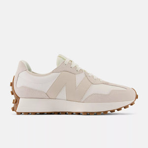 New Balance 327 Beige White Gum Pink