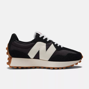 New Balance 327 Black White Gum