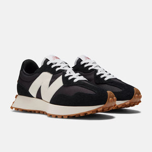 New Balance 327 Black White Gum